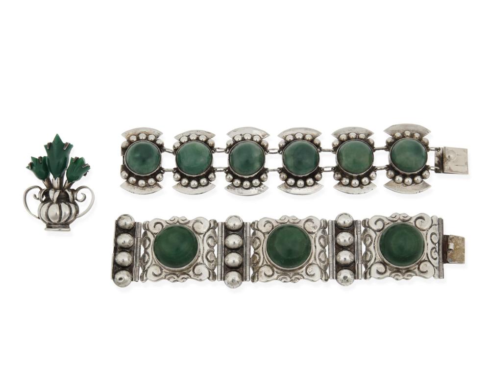 A GROUP OF MEXICAN SILVER