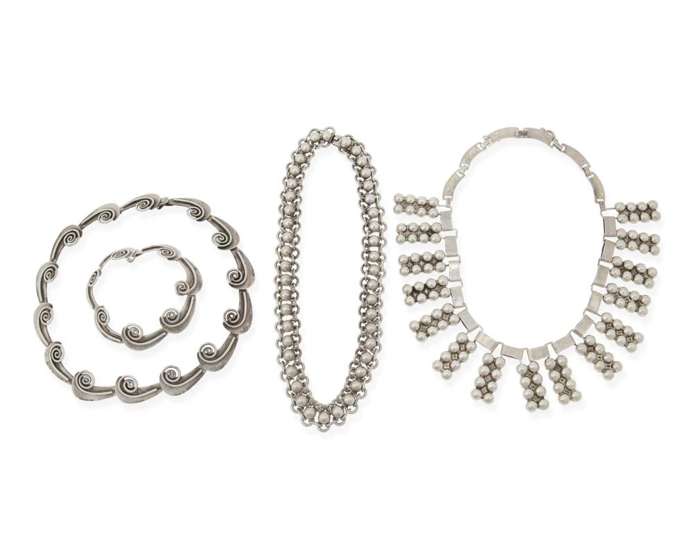 A GROUP OF MEXICAN SILVER