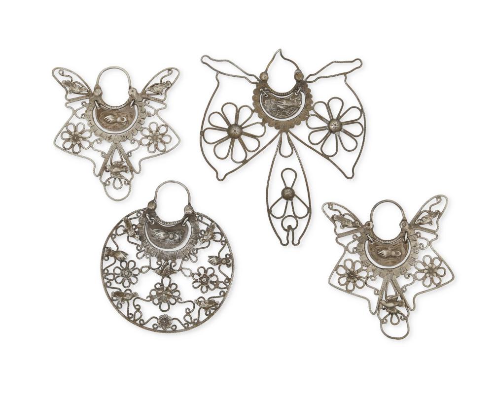 A GROUP OF MEXICAN SILVER