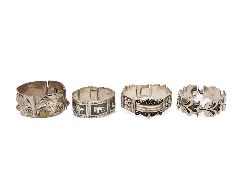 A GROUP OF MEXICAN SILVER