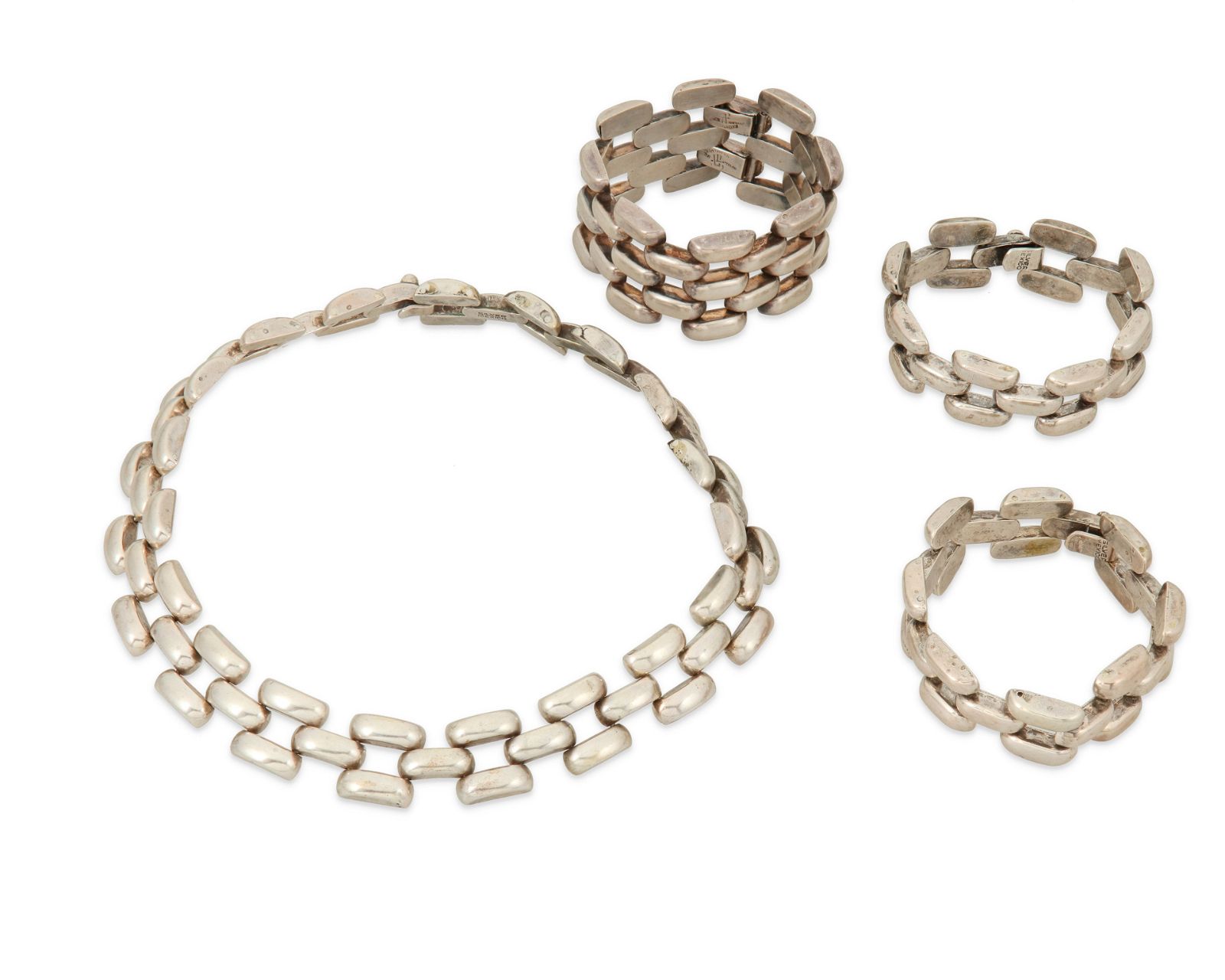 A GROUP OF MEXICAN SILVER