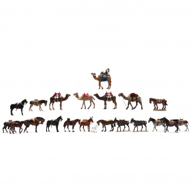 A GROUP OF MILITARY MINIATURE