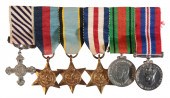 A GROUP OF MINIATURE MEDALS in