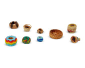 A GROUP OF MINIATURE NATIVE AM