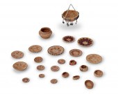 A GROUP OF MINIATURE NATIVE AM