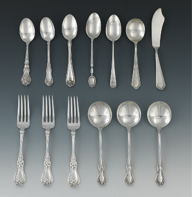A Group of Mixed Sterling Silver