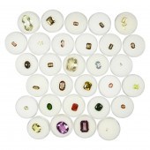 A GROUP OF MIXED UNMOUNTED GEM