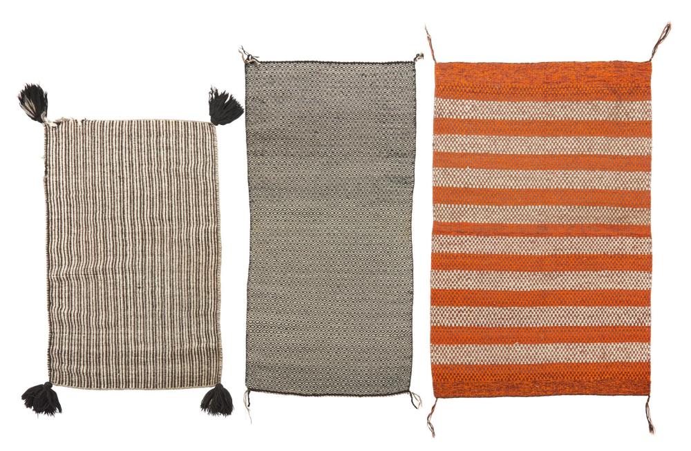 A GROUP OF NAVAJO TWILL SADDLE
