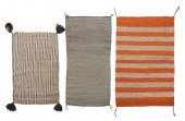 A GROUP OF NAVAJO TWILL SADDLE