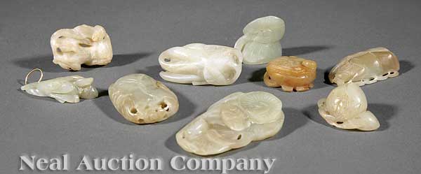A Group of Nine Antique Chinese