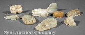 A Group of Nine Antique Chines