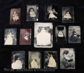 A Group of Nineteen Tintypes o