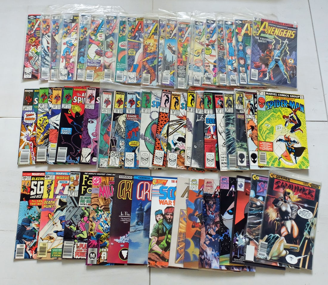 A GROUP OF OVER 50 COMIC BOOKSA