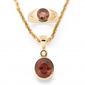 A GROUP OF PINK TOURMALINE AND