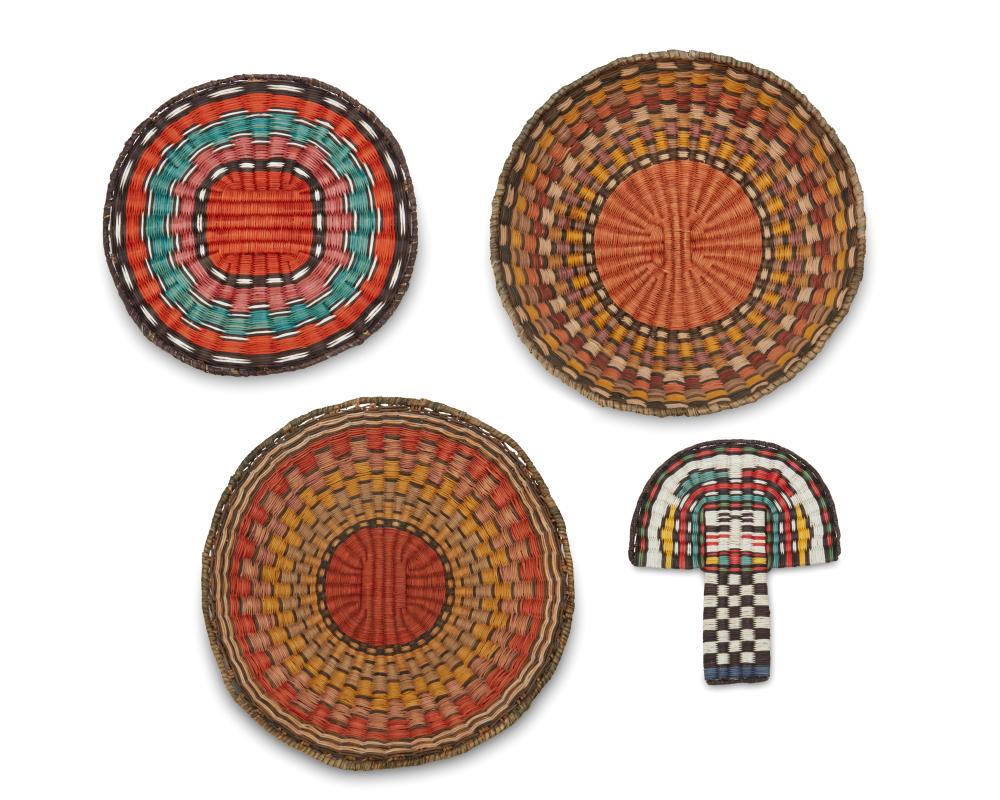 A GROUP OF POLYCHROME HOPI PUEBLO