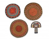 A GROUP OF POLYCHROME HOPI PUE