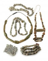 A GROUP OF PRE-COLUMBIAN BEAD