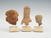 A Group of Pre-Columbian Fragm