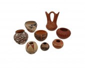 A GROUP OF PUEBLO POTTERYA gro