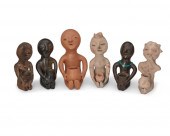 A GROUP OF PUEBLOAN POTTERY RA