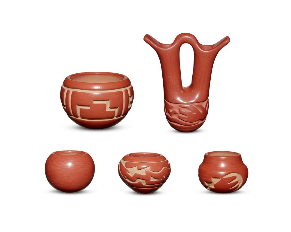 A GROUP OF PUEBLOAN REDWARE