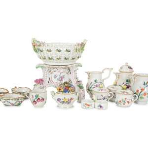 A Group of Rare Herend Porcelain