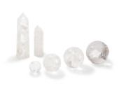 A GROUP OF ROCK CRYSTAL SPECIM
