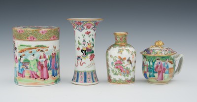 A Group of Rose Medallion Accent