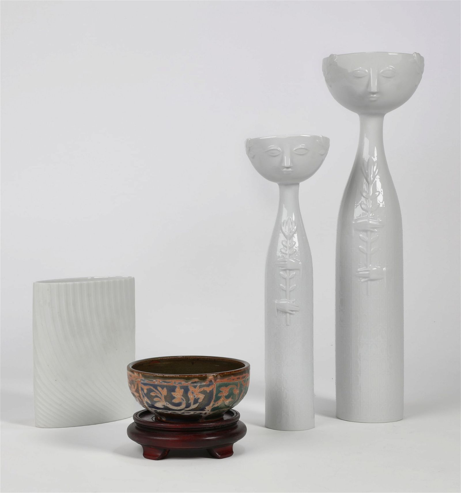 A GROUP OF ROSENTHAL STUDIO