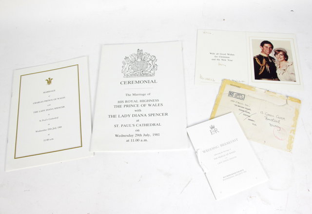 A group of Royal memorabilia