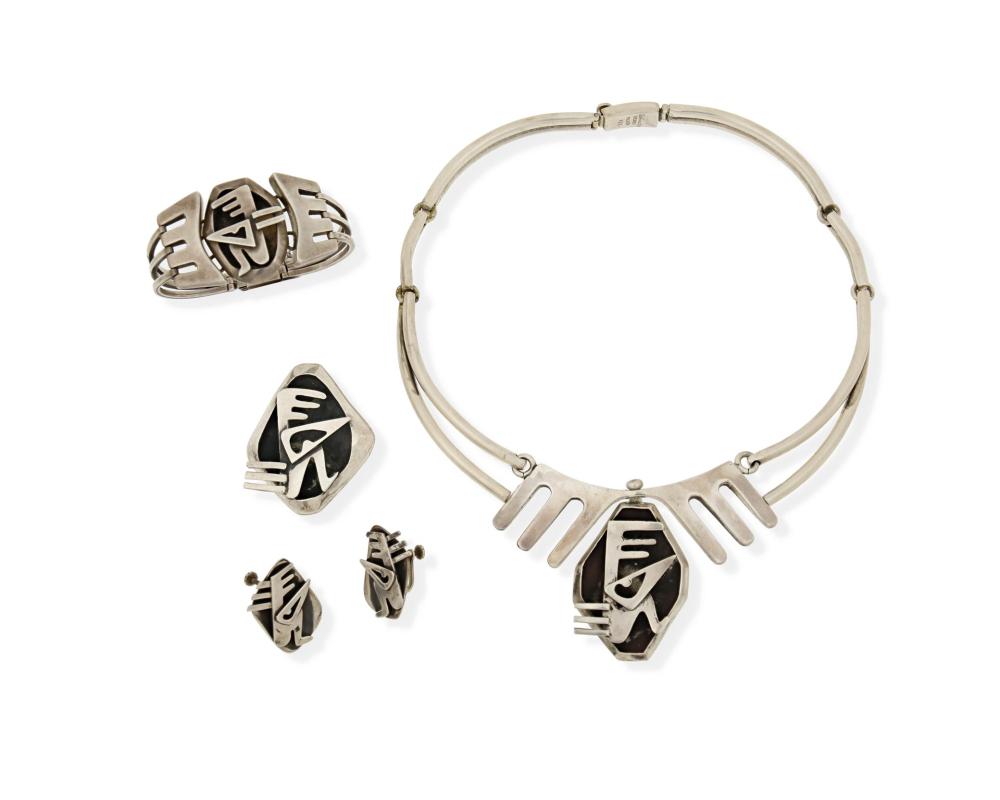 A GROUP OF SALVADOR TERáN SILVER