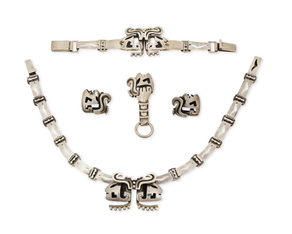 A GROUP OF SALVADOR TERáN SILVER
