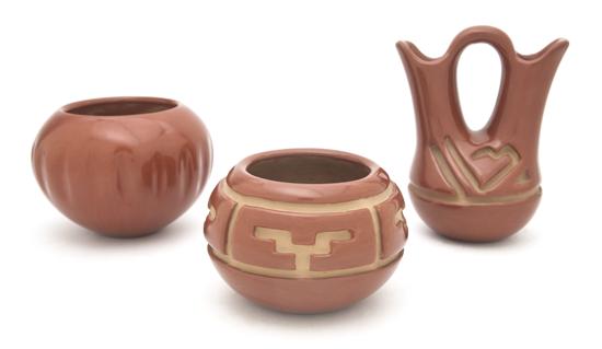 *A Group of Santa Clara Redware