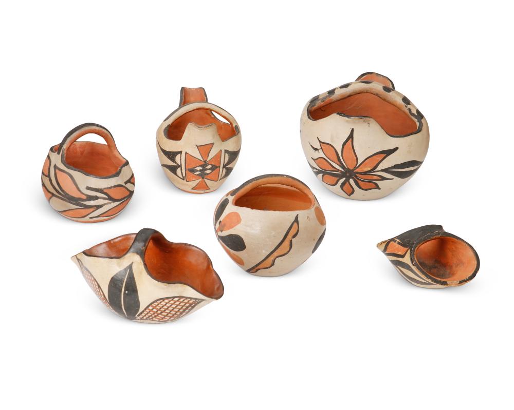 A GROUP OF SANTA DOMINGO PUEBLO