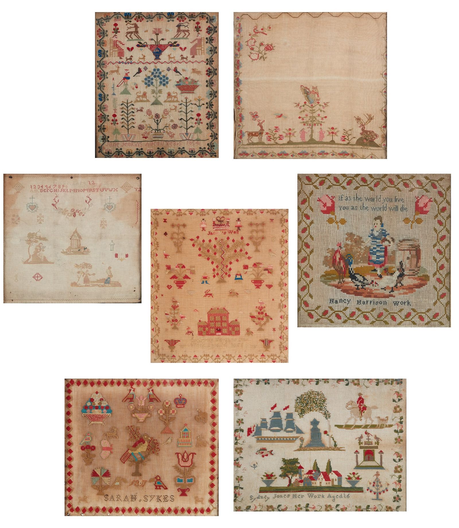 A GROUP OF SEVEN AMERICAN OR