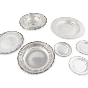 A Group of Seven American Silver