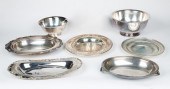 A GROUP OF SEVEN ANTIQUE SILVE