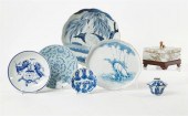 A GROUP OF SEVEN ASIAN PORCELA