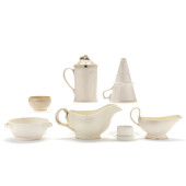 A GROUP OF SEVEN ASSORTED CREA