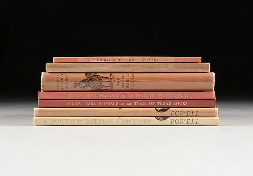 A GROUP OF SEVEN BOOKS CONCERNING