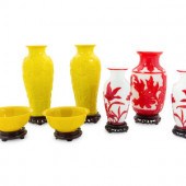 A Group of Seven Chinese Pekin