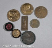 A Group of Seven French Bronze
