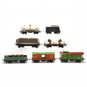 A GROUP OF SEVEN LIONEL PRE-WA