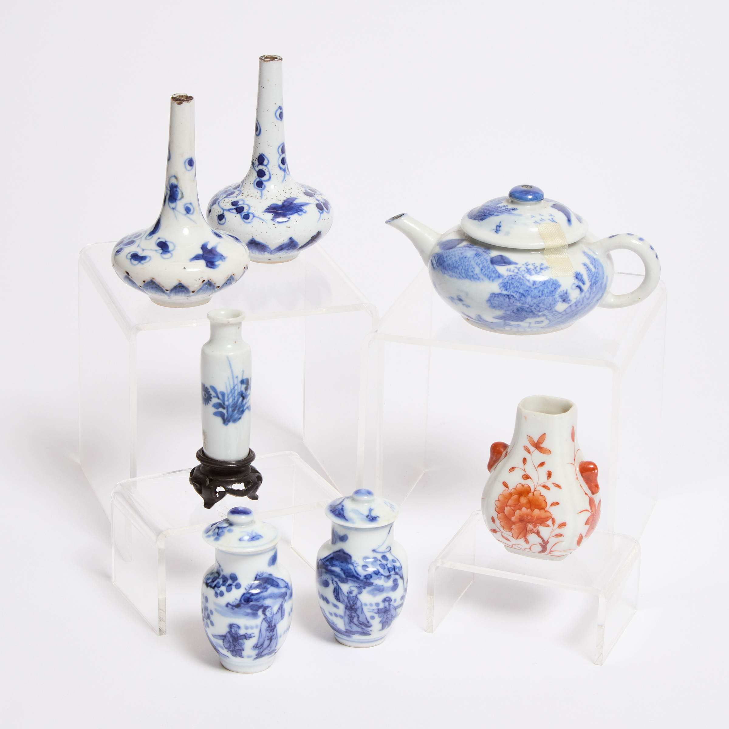 A Group of Seven Miniature