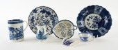 A GROUP OF SEVEN PIECES OF ENG