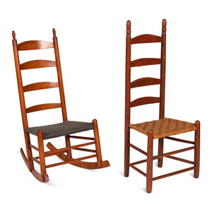 A Group of Shaker Chairs