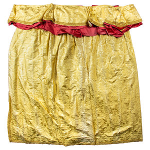 A Group of Silk Curtains 20th