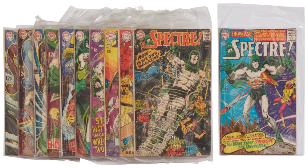 A GROUP OF SILVER AGE DC SPECTRE