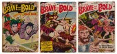A GROUP OF SILVER AGE DC BRAVE