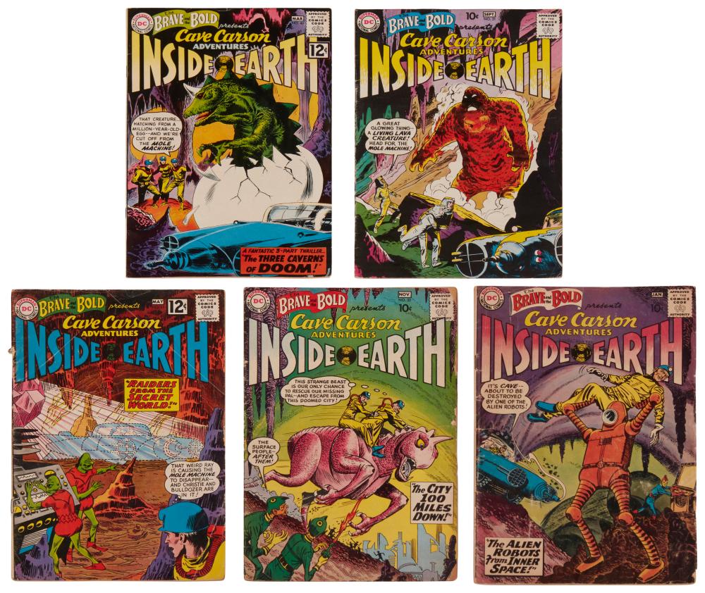 A GROUP OF SILVER AGE DC BRAVE